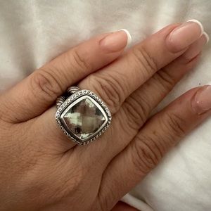 David Yurman prasolite albion ring